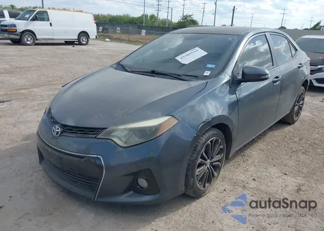 2014 Toyota Corolla S Plus z USA, uszkodzony, nr VIN 2T1BURHE9EC021444